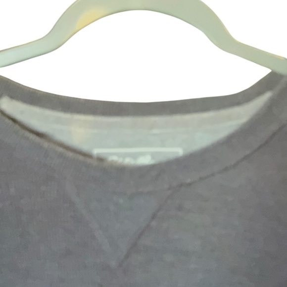 Eddie Bauer Waffle Knit Crewneck Charcoal Grey 2XL - Picture 5 of 8